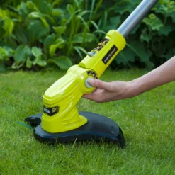 Ryobi ONE+ 18V 300mm Cordless Grass Trimmer RLT183220S -Hozelock Shop ryobi one 18v 300mm cordless grass trimmer rlt183220s4892210212733 03i bq