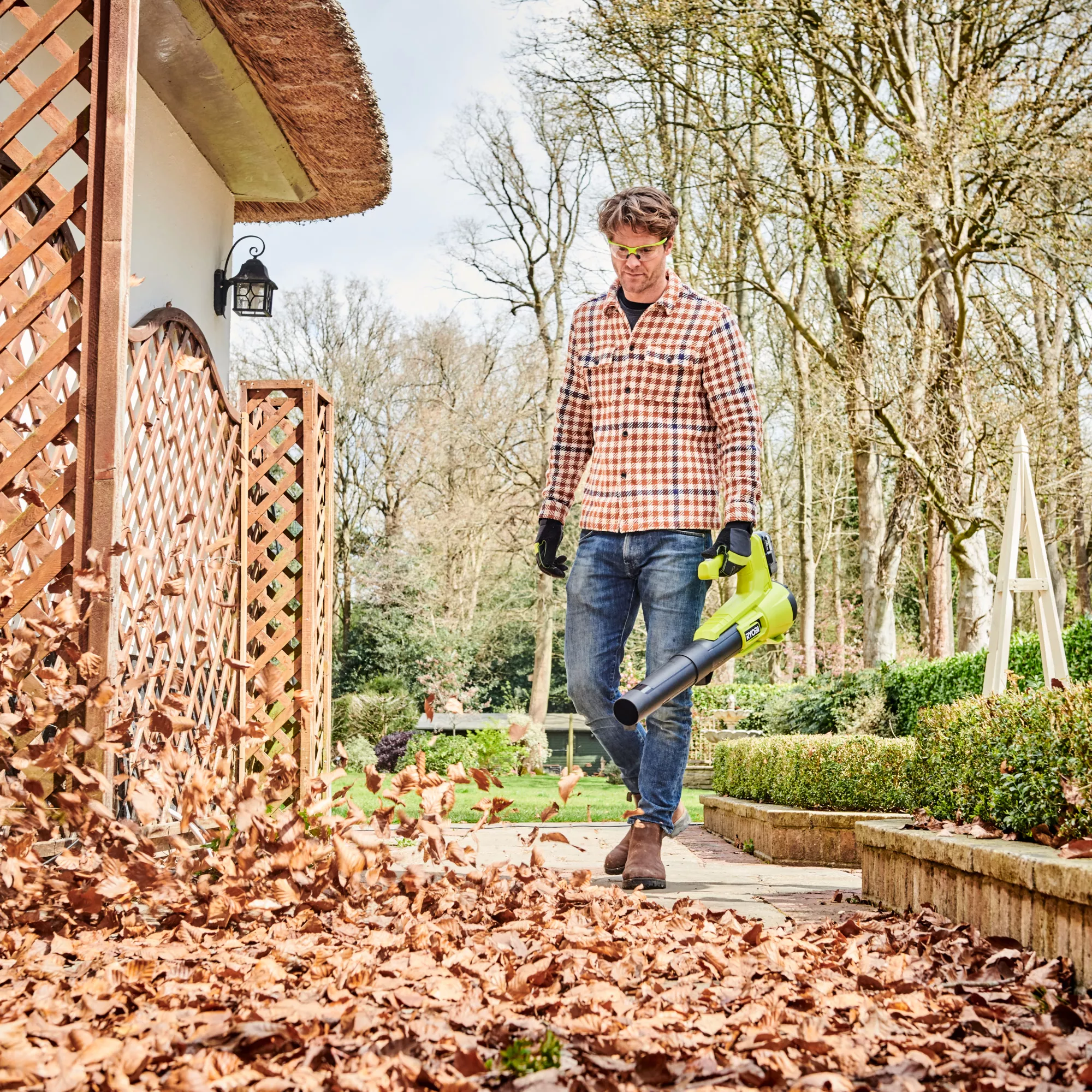 Ryobi ONE+ Cordless 18V RY18BLA-140 Blower 2 Ryobi ONE+ Cordless 18V RY18BLA-140 Blower - Image 2