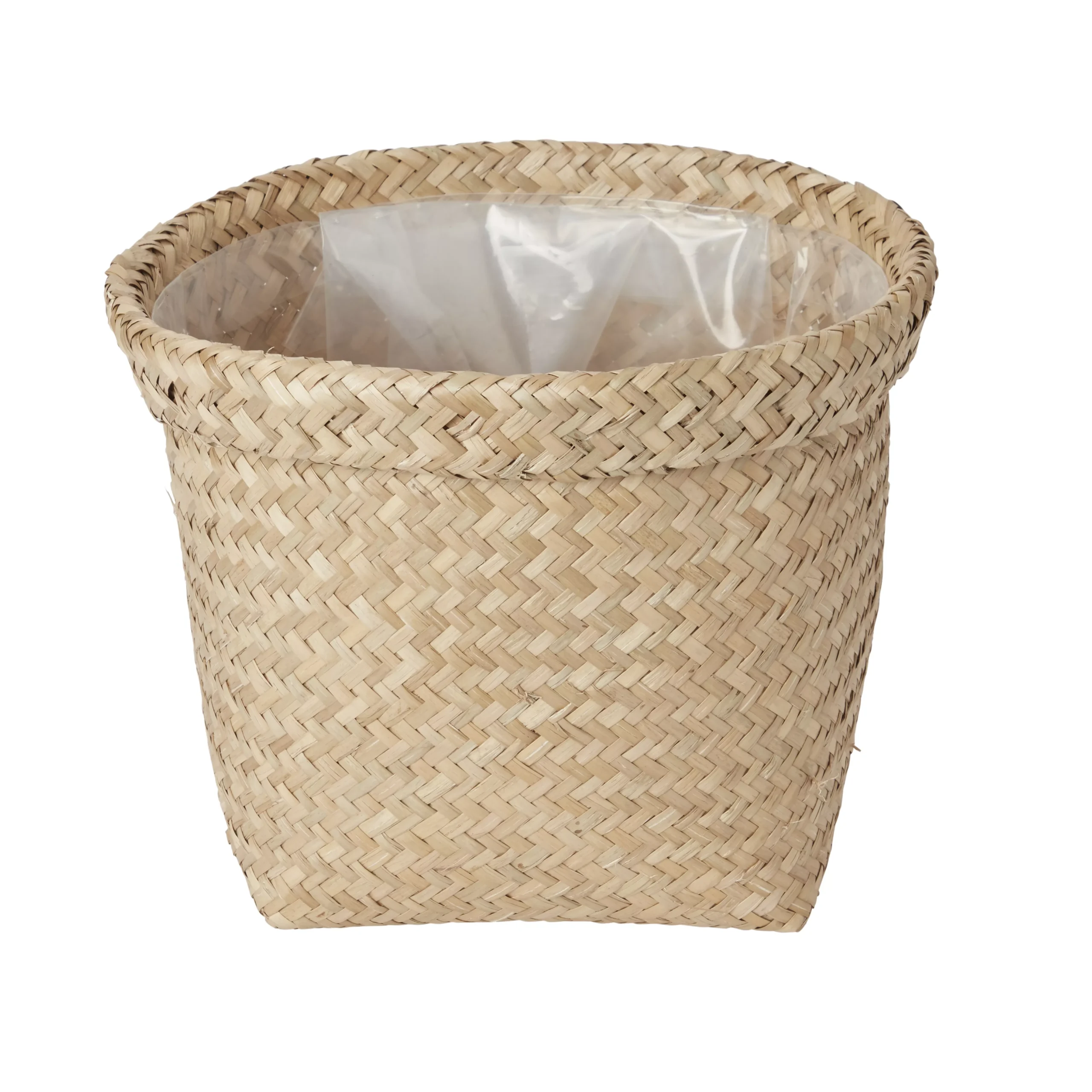 Seagrass Herringbone Plant Pot (Dia)26.5cm 1 Seagrass Herringbone Plant Pot (Dia)26.5cm