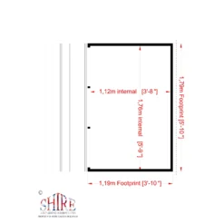 Shire 6x4 Jailhouse Whitewood Pine Playhouse Assembly Service Included 7 Shire 6x4 Jailhouse Whitewood Pine Playhouse Assembly Service Included -Hozelock Shop shire 6x4 jailhouse whitewood pine playhouse assembly service included5019804111701 03t