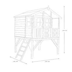 Shire 6x6 Stork Whitewood Pine Playhouse Assembly Service Included -Hozelock Shop shire 6x6 stork whitewood pine playhouse assembly service included5019804111763 03t