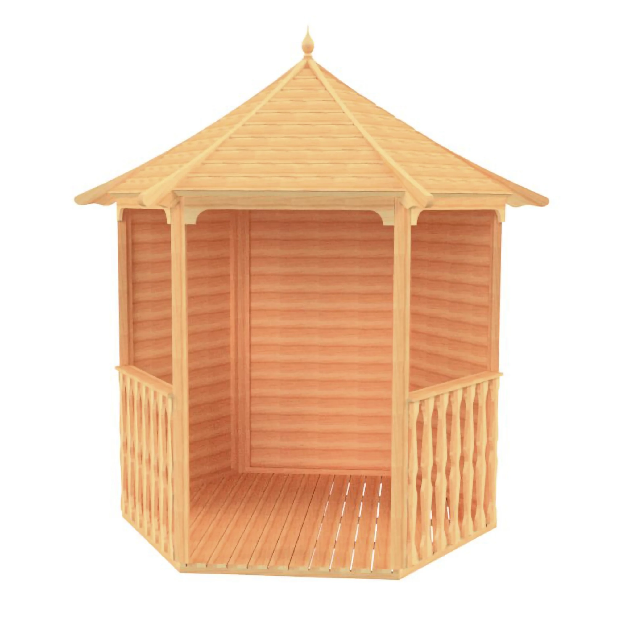 Shire Arbour, (H)2600mm (W)2160mm (D)1870mm - Assembly Required 2 Shire Arbour, (H)2600mm (W)2160mm (D)1870mm - Assembly Required - Image 2