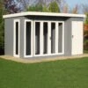 Shire Aster 12x8 Pent Shiplap Wooden Summer House - Assembly Service Included