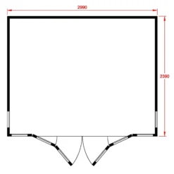 Shire Blenheim 10x8 Apex Shiplap Wooden Summer House With Bi-fold Door - Assembly Service Included -Hozelock Shop shire blenheim 10x8 apex shiplap wooden summer house with bi fold door assembly service included5019804111213 02t