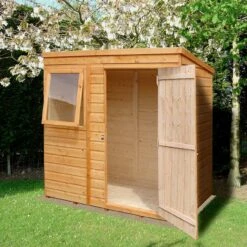 Shire Caldey 6x4 Ft Pent Shiplap Wooden Shed With Floor (Base Included) - Assembly Service Included 11 Shire Caldey 6x4 Ft Pent Shiplap Wooden Shed With Floor (Base Included) - Assembly Service Included -Hozelock Shop shire caldey 6x4 ft pent shiplap wooden shed with floor base included assembly service included5019804665426 05bq
