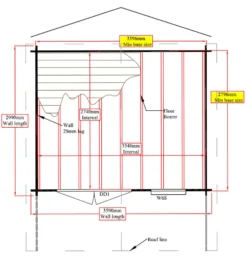 Shire Cannock 12x10 Toughened Glass Apex Tongue & Groove Wooden Cabin - Base Not Included -Hozelock Shop shire cannock 12x10 toughened glass apex tongue groove wooden cabin base not included5019804312108 02t