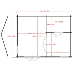 Shire Firestone 13x17 Toughened Glass Apex Tongue & Groove Wooden Cabin -Hozelock Shop shire firestone 13x17 toughened glass apex tongue groove wooden cabin5019804119943 02t bq