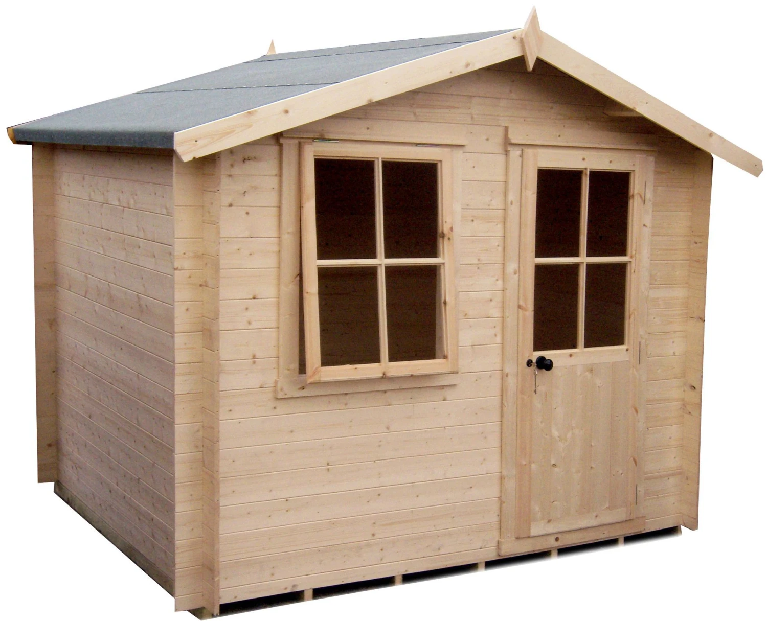 Shire Hartley 10x10 Apex Tongue & Groove Wooden Cabin 3 Shire Hartley 10x10 Apex Tongue & Groove Wooden Cabin - Image 3