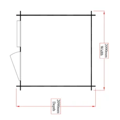 Shire Hartley 7x7 Eco Glass Apex Tongue & Groove Wooden Cabin - Base Not Included 20 Shire Hartley 7x7 Eco Glass Apex Tongue & Groove Wooden Cabin - Base Not Included -Hozelock Shop shire hartley 7x7 eco glass apex tongue groove wooden cabin base not included5019804818198 02t