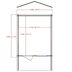Shire Hopton 10x12 Toughened Glass Apex Tongue & Groove Wooden Cabin - Base Not Included 7 Shire Hopton 10x12 Toughened Glass Apex Tongue & Groove Wooden Cabin - Base Not Included -Hozelock Shop shire hopton 10x12 toughened glass apex tongue groove wooden cabin base not included5019804119219 02t bq