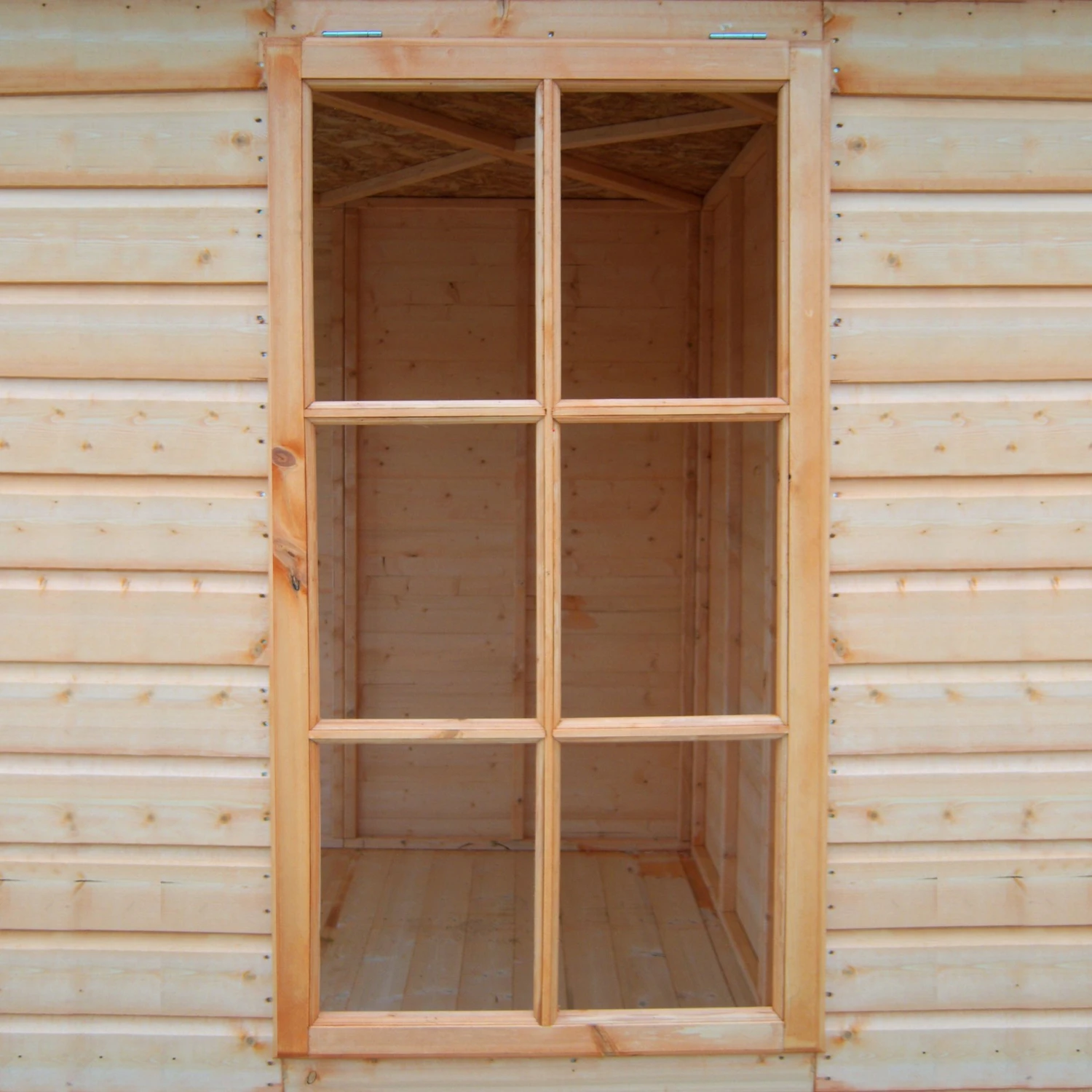 Shire Kensington 10x7 Glass Apex Shiplap Wooden Summer House - Base Not Included 3 Shire Kensington 10x7 Glass Apex Shiplap Wooden Summer House - Base Not Included - Image 3