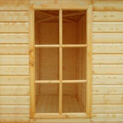 Shire Kensington 7x7 Toughened Glass Apex Shiplap Wooden Summer House - Base Included -Hozelock Shop shire kensington 7x7 toughened glass apex shiplap wooden summer house base included5019804111190 37c bq