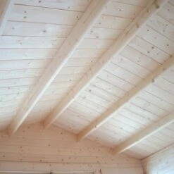 Shire Kingswood 18x20 Glass Apex Tongue & Groove Wooden Cabin - Base Not Included -Hozelock Shop shire kingswood 18x20 glass apex tongue groove wooden cabin base not included5019804194735 38c