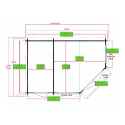 Shire Leygrove 14x10 Toughened Glass Apex Tongue & Groove Wooden Cabin 10 Shire Leygrove 14x10 Toughened Glass Apex Tongue & Groove Wooden Cabin -Hozelock Shop shire leygrove 14x10 toughened glass apex tongue groove wooden cabin5019804111244 02t