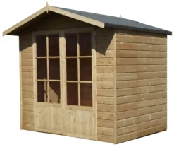 Shire Lumley 7x5 Glass Apex Shiplap Wooden Summer House - Base Included -Hozelock Shop shire lumley 7x5 glass apex shiplap wooden summer house base included5397007006391 01c bq