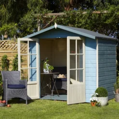 Shire Lumley 7x5 Glass Apex Shiplap Wooden Summer House - Base Included -Hozelock Shop shire lumley 7x5 glass apex shiplap wooden summer house base included5397007006391 02i bq