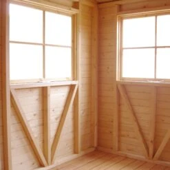 Shire Mammoth 15x10 Glass Apex Wooden Workshop - Base Not Included -Hozelock Shop shire mammoth 15x10 glass apex wooden workshop base not included5019804153138 39c