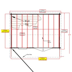 Shire Marlborough 10x14 Ft Apex Tongue & Groove Wooden Cabin With Felt Tile Roof - Assembly Service Included -Hozelock Shop shire marlborough 10x14 ft apex tongue groove wooden cabin with felt tile roof assembly service included5019804112432 02t