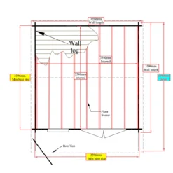 Shire Marlborough 12x12 Toughened Glass Apex Tongue & Groove Wooden Cabin - Base Not Included -Hozelock Shop shire marlborough 12x12 toughened glass apex tongue groove wooden cabin base not included5019804112449 02t