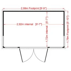 Shire Orchid Curved Roof 10x6 Curved Shiplap Wooden Summer House - Assembly Service Included -Hozelock Shop shire orchid curved roof 10x6 curved shiplap wooden summer house assembly service included5019804118885 02t bq