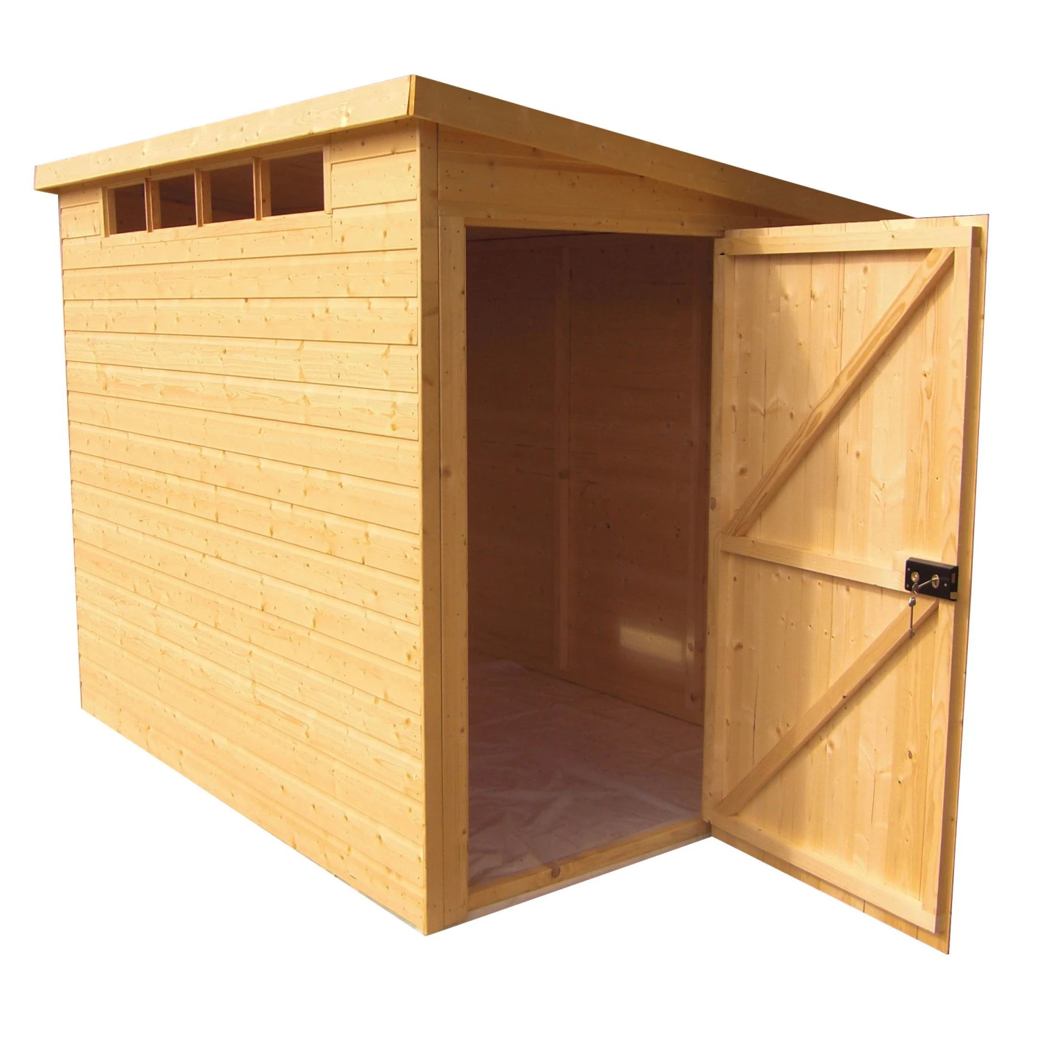 Shire Security Cabin 10x10 Ft Pent Shiplap Wooden Shed With Floor - Assembly Service Included 1 Shire Security Cabin 10x10 Ft Pent Shiplap Wooden Shed With Floor - Assembly Service Included