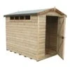 Shire Security Cabin 10x8 Ft Apex Shiplap Wooden Shed With Floor - Assembly Service Included