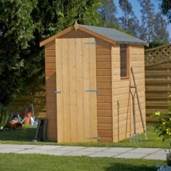 Shire Shetland 6x4 Ft Apex Shiplap Wooden Shed With Floor - Assembly Service Included -Hozelock Shop shire shetland 6x4 ft apex shiplap wooden shed with floor assembly service included5397007006292 04bq
