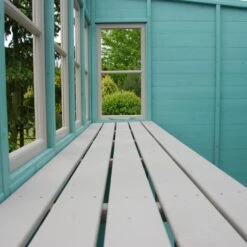 Shire Sun 8x6 Glass Pent Shiplap Wooden Summer House - Base Not Included -Hozelock Shop shire sun 8x6 glass pent shiplap wooden summer house base not included5019804112012 10i