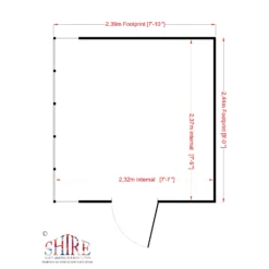 Shire Sun 8x8 Glass Pent Shiplap Wooden Summer House - Base Not Included 19 Shire Sun 8x8 Glass Pent Shiplap Wooden Summer House - Base Not Included -Hozelock Shop shire sun 8x8 glass pent shiplap wooden summer house base not included5019804112029 02t
