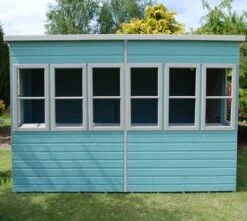 Shire Sun Pent 10x6 Ft Pent Shiplap Wooden Shed With Floor -Hozelock Shop shire sun pent 10x6 ft pent shiplap wooden shed with floor5019804113002 02i bq