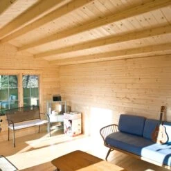 Shire Twyford 14x17 Toughened Glass Apex Tongue & Groove Wooden Cabin - Base Not Included -Hozelock Shop shire twyford 14x17 toughened glass apex tongue groove wooden cabin base not included5019804036141 05i bq