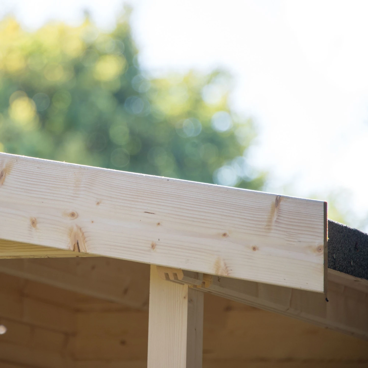 Shire Twyford 16x17 Ft Toughened Glass Apex Tongue & Groove Wooden Cabin With Felt Tile Roof 11 Shire Twyford 16x17 Ft Toughened Glass Apex Tongue & Groove Wooden Cabin With Felt Tile Roof - Image 11