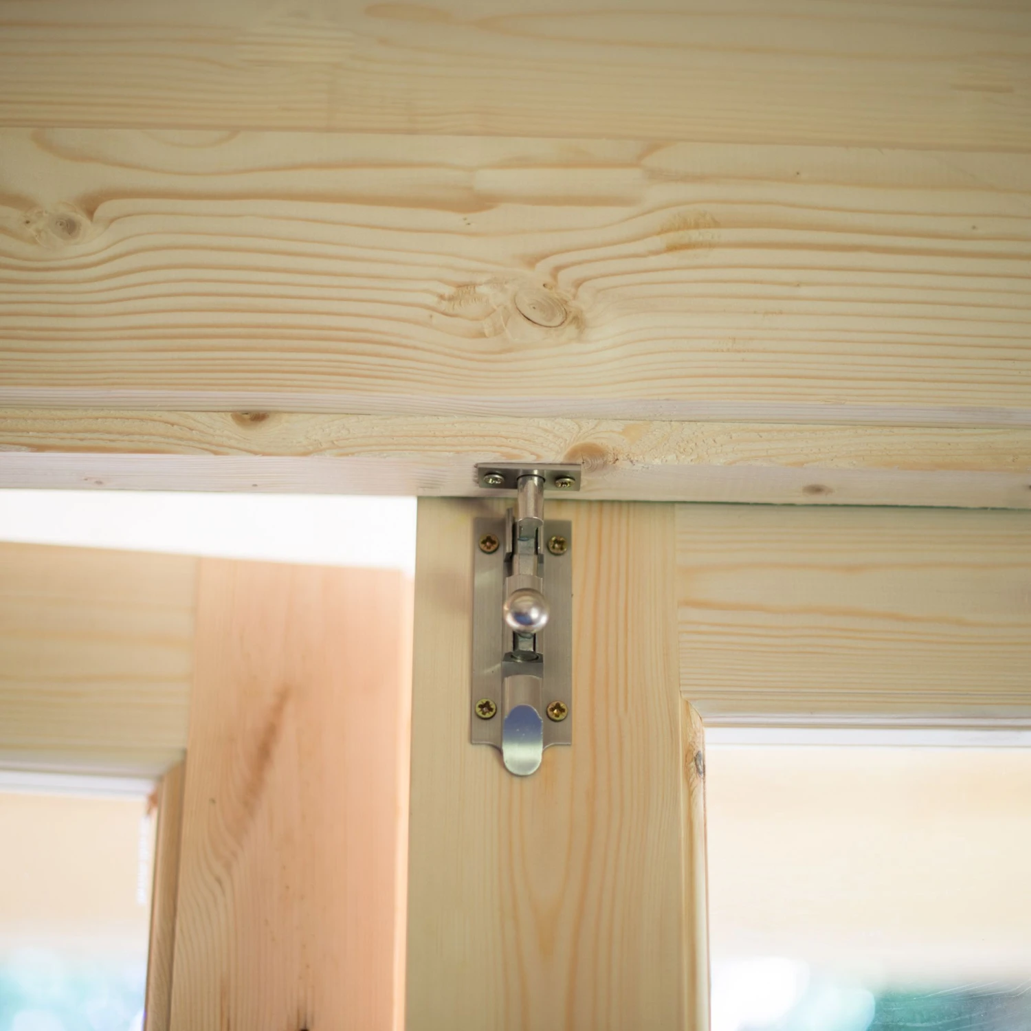 Shire Twyford 16x17 Ft Toughened Glass Apex Tongue & Groove Wooden Cabin With Felt Tile Roof 14 Shire Twyford 16x17 Ft Toughened Glass Apex Tongue & Groove Wooden Cabin With Felt Tile Roof - Image 14