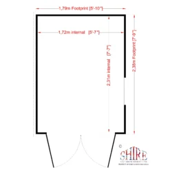 Shire Warwick 8x6 Ft Apex Shiplap Wooden Shed With Floor - Assembly Service Included -Hozelock Shop shire warwick 8x6 ft apex shiplap wooden shed with floor assembly service included5019804112258 03t