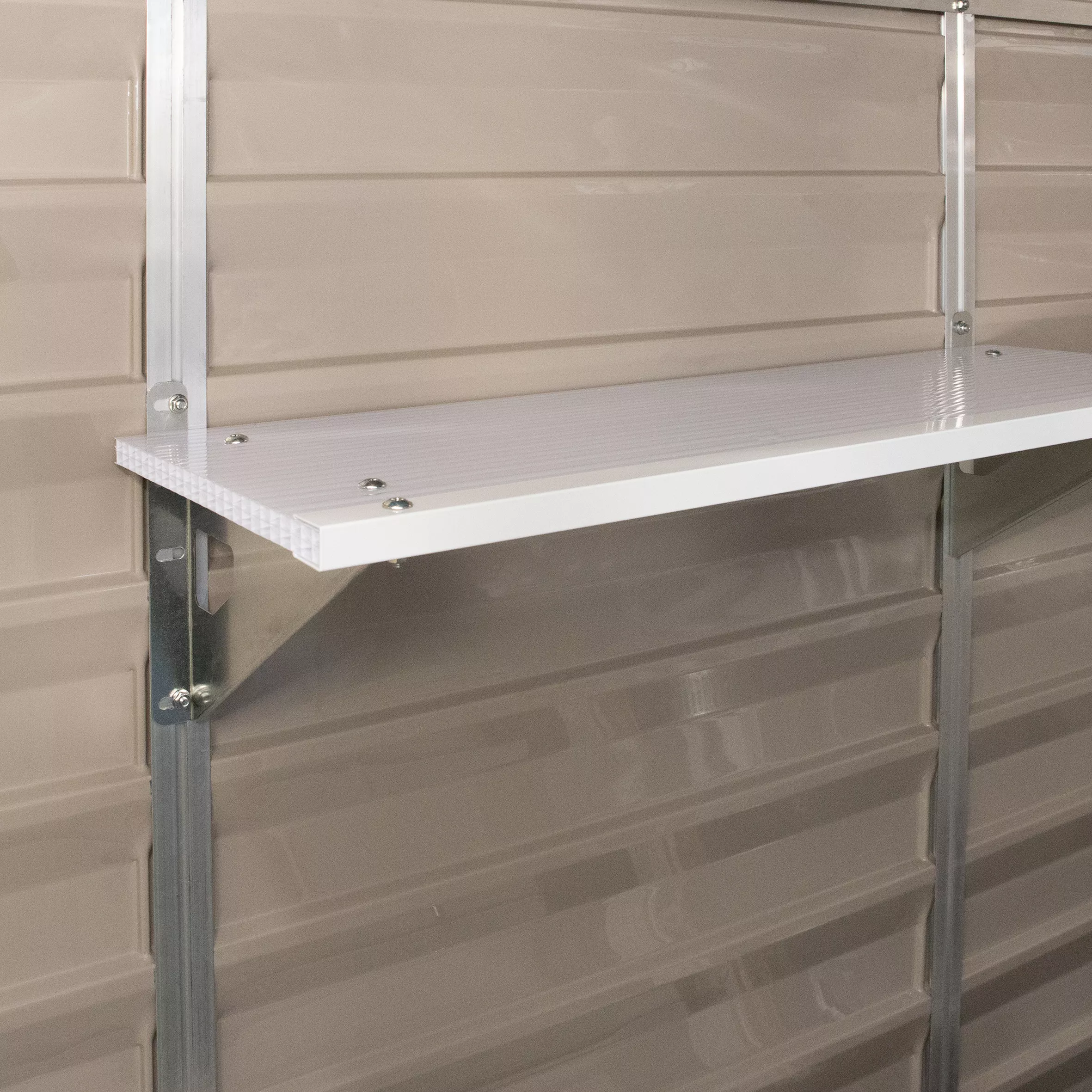 Skylight White Internal Shelf Kit (W)847mm (D)305mm 2 Skylight White Internal Shelf Kit (W)847mm (D)305mm - Image 2