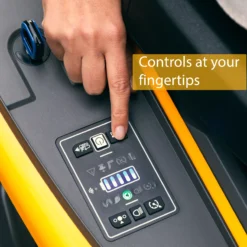 Stiga Battery-powered Ride-on Lawnmower 48V -Hozelock Shop stiga battery powered ride on lawnmower 48v8008984852570 24c