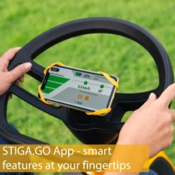 Stiga Battery-powered Ride-on Lawnmower 48V -Hozelock Shop stiga battery powered ride on lawnmower 48v8008984852570 26c