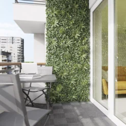 Vertical Square Artificial Plant Wall, (H)1m (W)1m -Hozelock Shop vertical square artificial plant wall h 1m w 1m5059340671932 01i