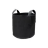 Verve Black Round Planter, Pack Of 3