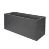 Verve Durdica Dark Grey Plastic Rectangular Trough