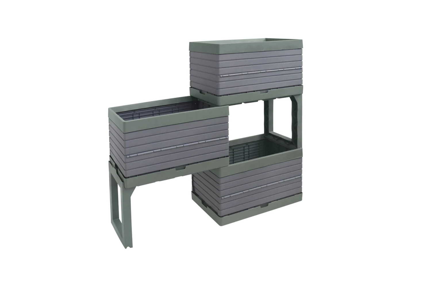 Verve Grey Rectangular Planter, Set 1 Verve Grey Rectangular Planter, Set