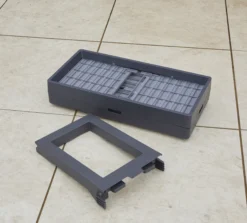 Verve Grey Rectangular Planter, Set 16 Verve Grey Rectangular Planter, Set -Hozelock Shop verve grey rectangular planter set5059340328881 20i