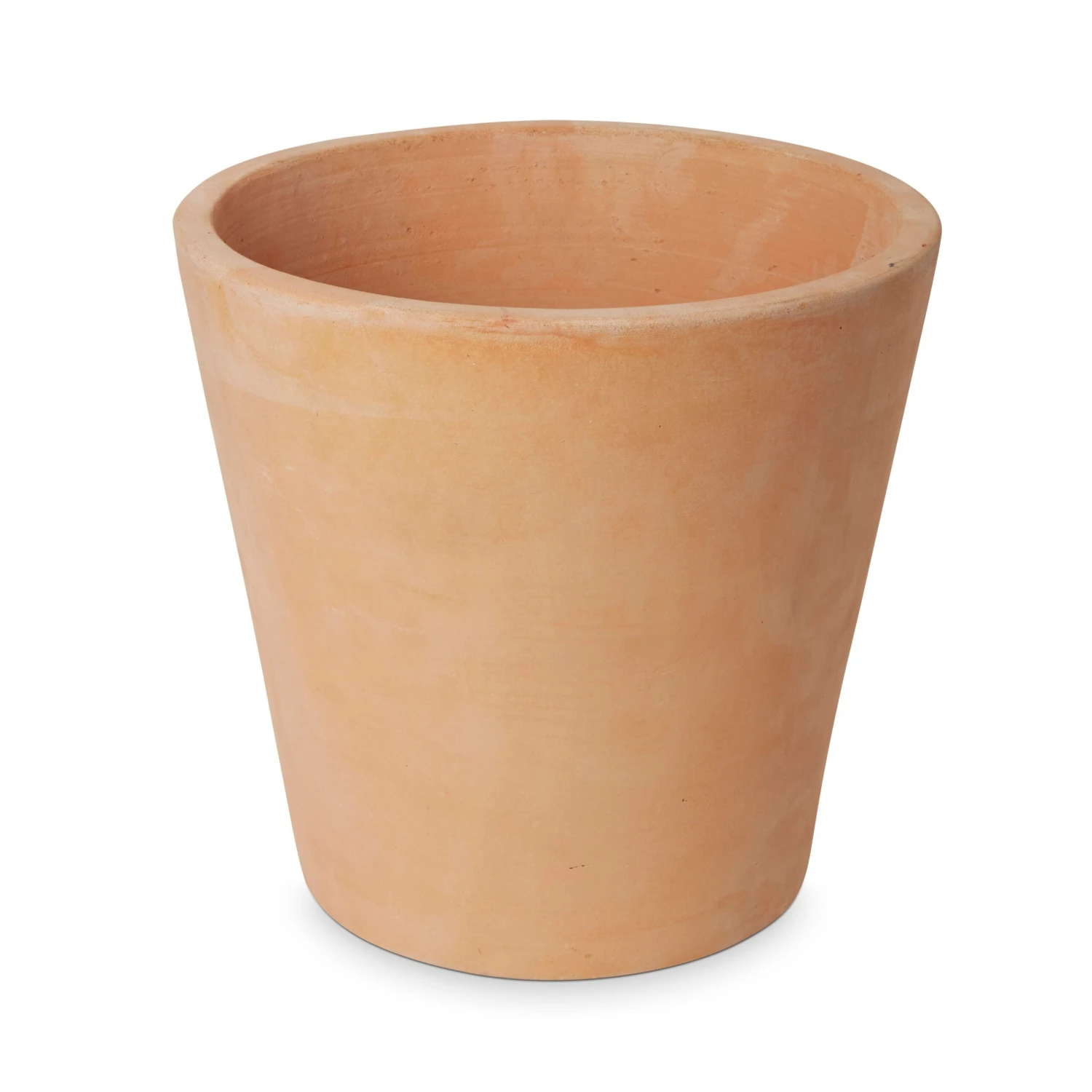 Verve Mali White Washed Terracotta Circular Plant Pot (Dia)35cm 1 Verve Mali White Washed Terracotta Circular Plant Pot (Dia)35cm