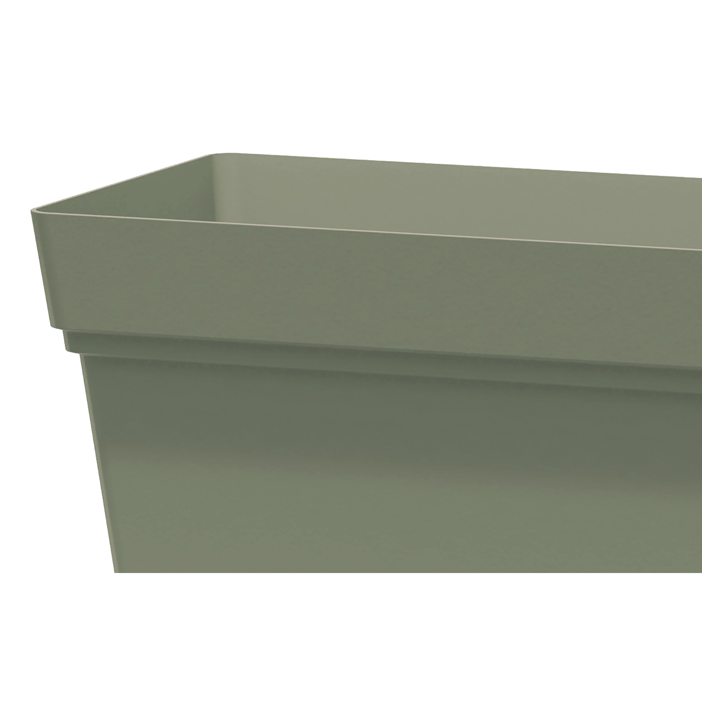 Verve Nurgul Deep Lichen Green Rectangular Trough 2 Verve Nurgul Deep Lichen Green Rectangular Trough - Image 2