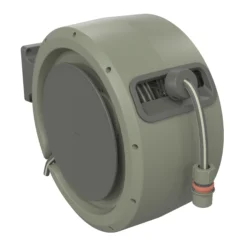 Verve Wall-mounted Auto Hose Reel Set (L)25m -Hozelock Shop verve wall mounted auto hose reel set l 25m5059340250960 21c