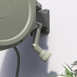 Verve Wall-mounted Auto Hose Reel Set (L)35m -Hozelock Shop verve wall mounted auto hose reel set l 35m5059340250977 02i