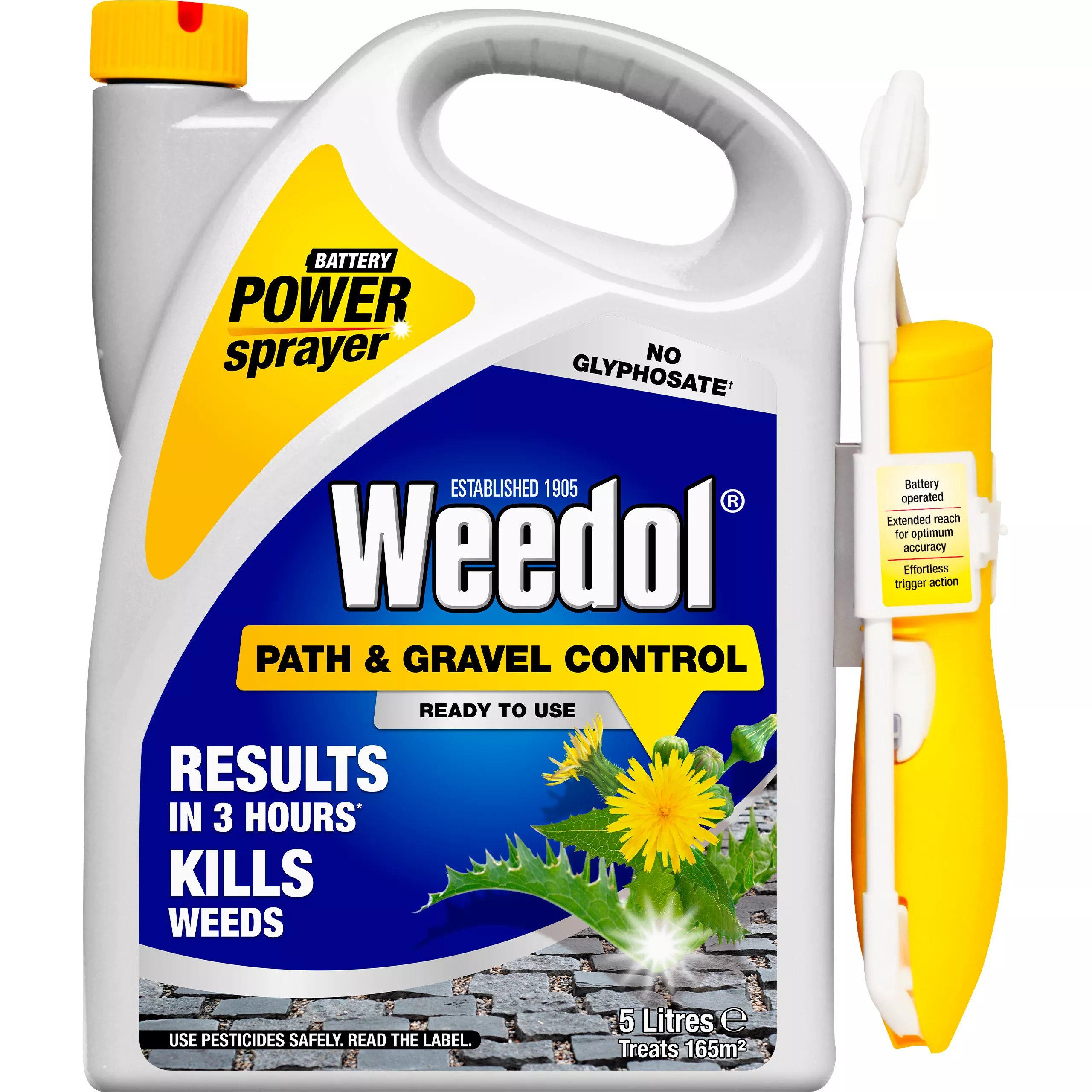Weedol Path & Gravel Weed Killer 5L 1 Weedol Path & Gravel Weed Killer 5L