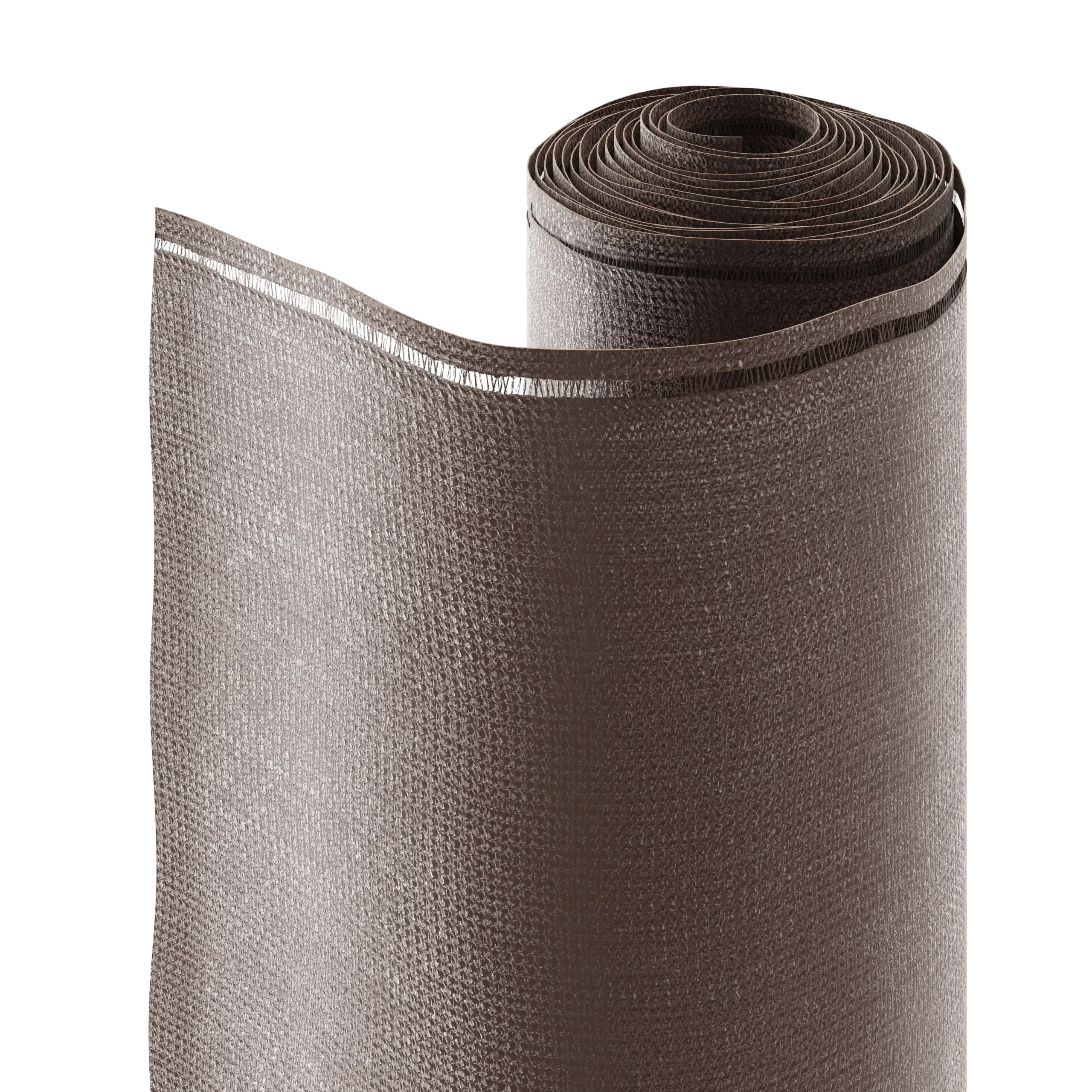 Woven Breeze Brown High-density Polyethylene (HDPE) & Woven Fibre Garden Screen (H)1m (W)3m 3 Woven Breeze Brown High-density Polyethylene (HDPE) & Woven Fibre Garden Screen (H)1m (W)3m - Image 3