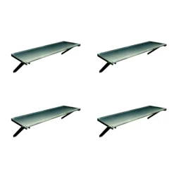 Yukon White Internal Shelf Kit (W)1040mm (D)347mm, Set Of 4